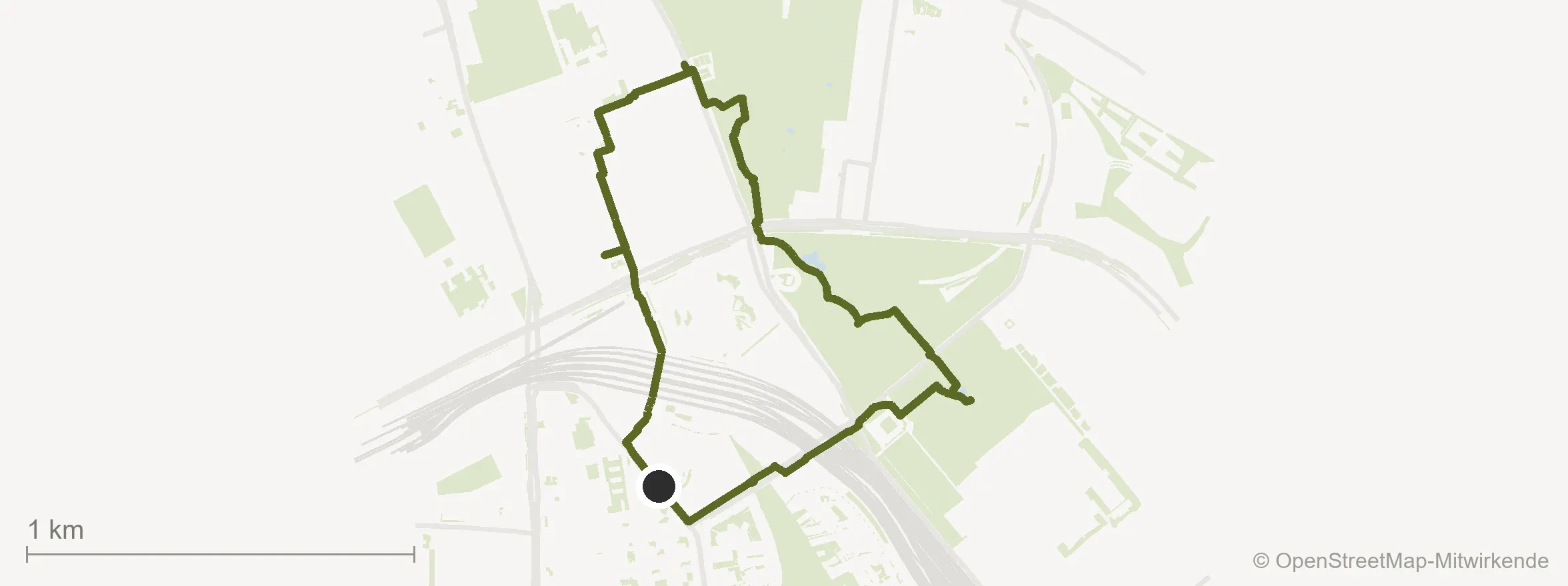Karte der Belvedere-Runde