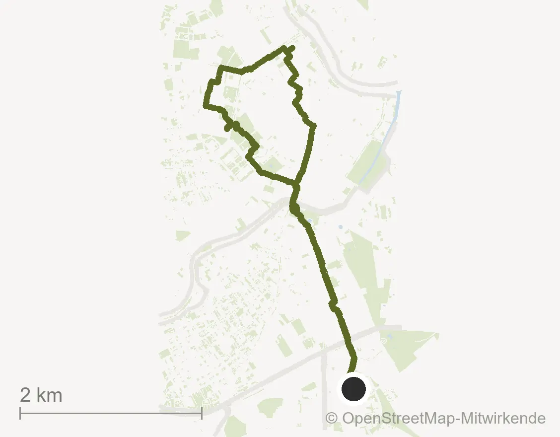 Karte der Ring-Runde