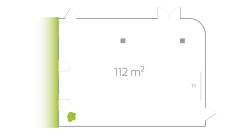 Moderner Seminarraum