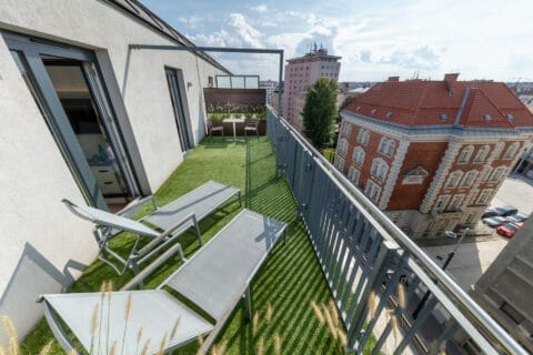 Zeitgeist Vienna Suite mit Terrasse