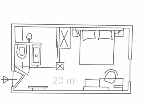 Zimmerplan der Kategorie City