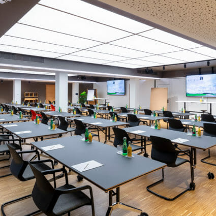 Complete success on the half floor: the Mezzanin event center at the Hotel Zeitgeist Vienna